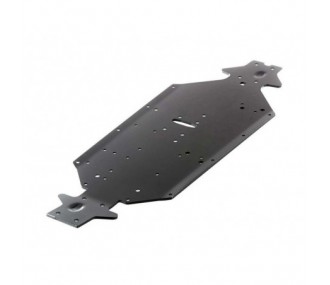 RC Car Parts - ARRMA AR320188 Aluminum Chassis SWB Silver/Blue Typhoon - FLASH RC