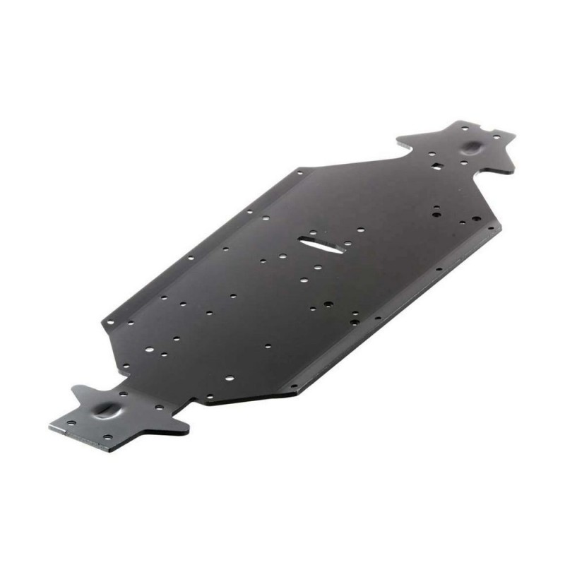 Piezas de repuesto para coches RC - ARRMA AR320188 Chasis Aluminio SWB Plata/Azul Typhoon - FLASH RC