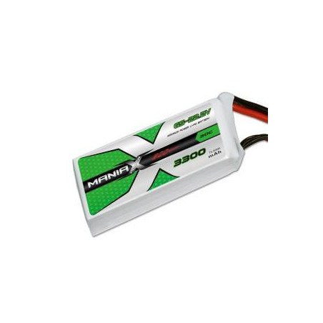 Batterie Maniax ECO lipo 22.2V 3300mAh 30C 