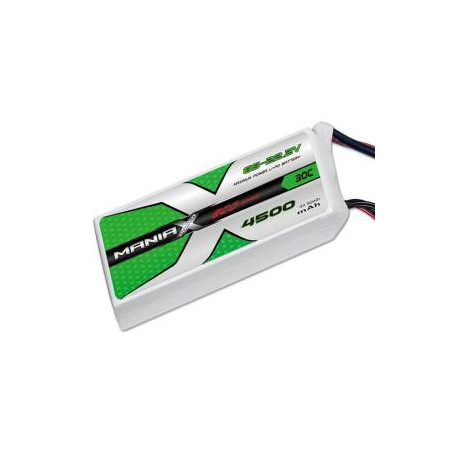 Batterie Maniax ECO lipo 22.2V 4500mAh 30C (F3C/F3A) 