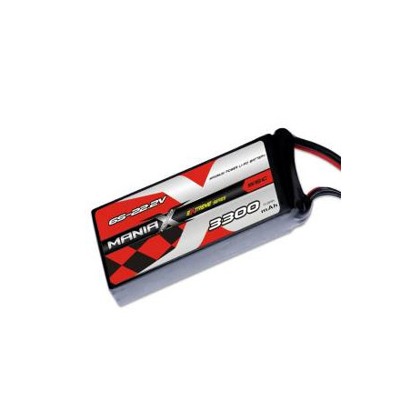 Batterie Maniax eXtreme lipo 22.2V 3300mAh 55C 