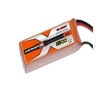 Batterie Maniax eXtreme lipo 22.2V 1800mAh 80C 