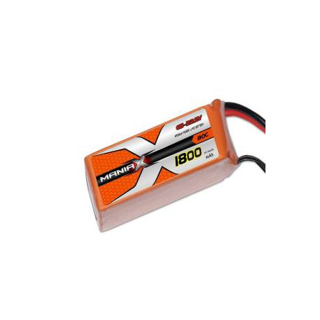 Batterie Maniax eXtreme lipo 22.2V 1800mAh 80C 