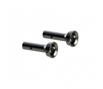 Piezas de repuesto para coches RC - ARRMA AR310487 CVD Eje 8x36.5mm Talion (2) - FLASH RC