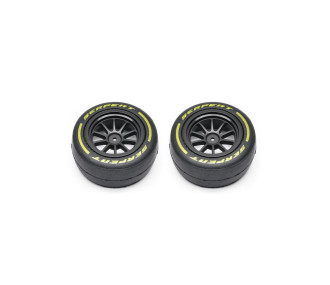 Serpent pneu montés set fr M (2) F190 (SER302059) SER-302059  2