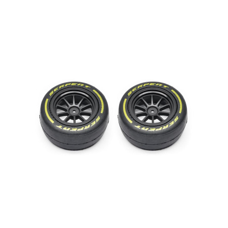 Serpent pneu montés set fr M (2) F190 (SER302059) SER-302059 
