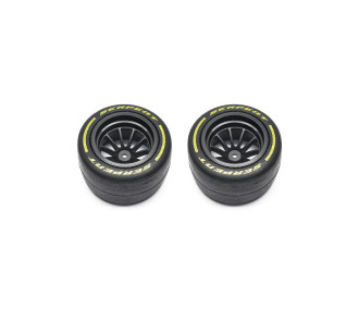 Serpent pneu montés set rr M (2) F190 (SER302060) SER-302060  2