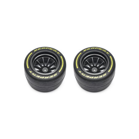 Serpent pneu montés set rr M (2) F190 (SER302060) SER-302060 