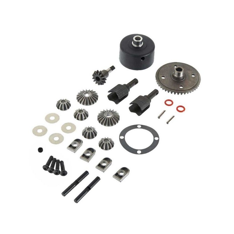 RC Car Parts - ARRMA AR220028 Diff Set Front/Rear 43T Straight Typhoon - FLASH RC