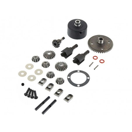 Recambios para coches RC - ARRMA AR220028 Juego Diferencial Delantero/Trasero 43T Recto Typhoon - FLASH RC