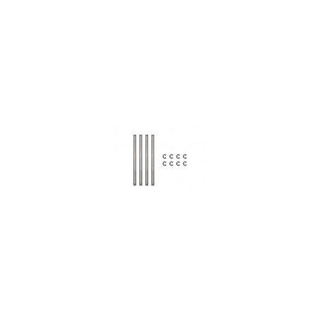 Serpent axe de triangle AVANT/ARRIERE (4) SRX8 RTR (SER601203) SER601203 