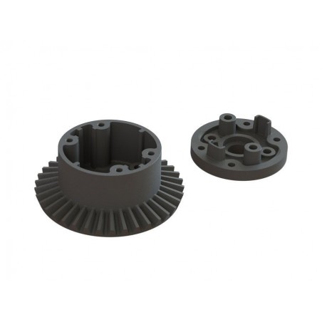 Ricambi per auto RC - ARRMA AR310872 Set di scatole differenziali 37T ingranaggio principale 4x4 BLX 4S - FLASH RC