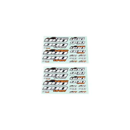Serpent SER903842 Autocollant Viper (2) S990 (SER903842) 