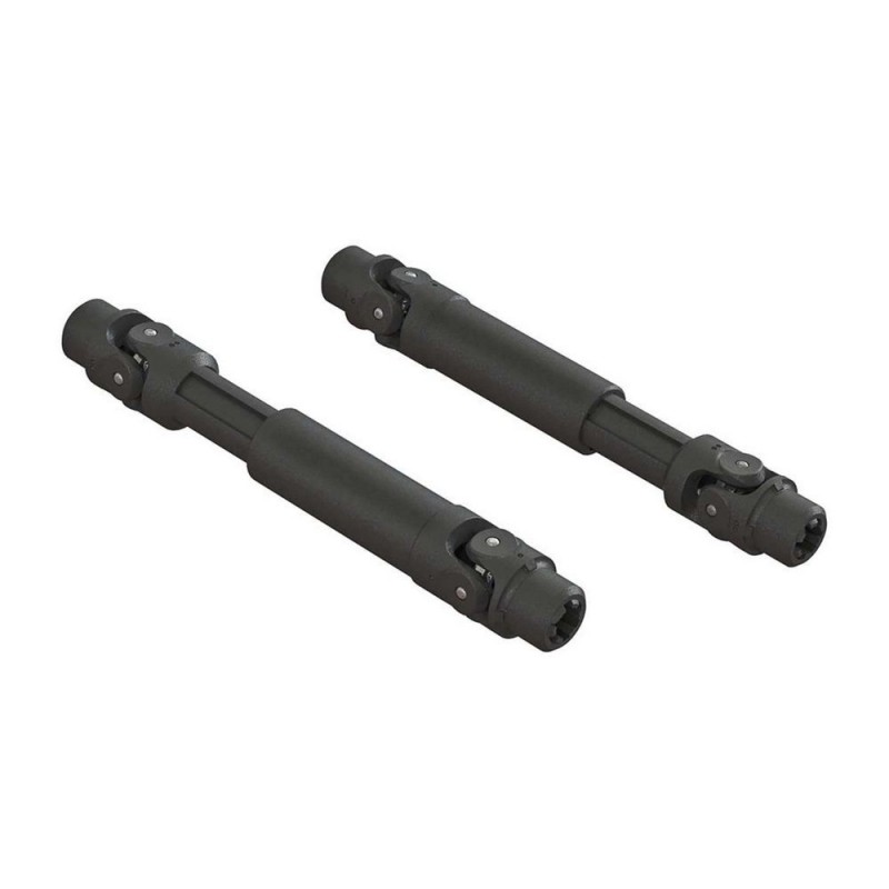 Piezas de repuesto para coches RC - ARRMA AR310864 Composite Rear Slider Driveshaft Set 4x4 - FLASH RC