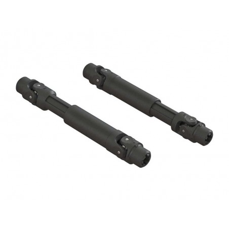 Ersatzteile RC-Cars - ARRMA AR310864 Composite Rear Slider Driveshaft Set 4x4 - FLASH RC