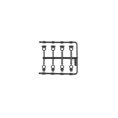 Serpent I coupelle d  ammortisseur haut RCM-SS  (4+4)  (SER160129)