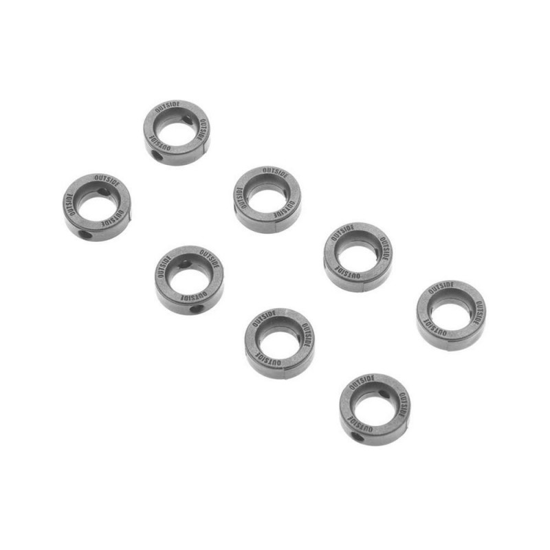 ARRMA AR310610 Driveshaft Pin Retaining Ring Nero (8) - FLASH RC