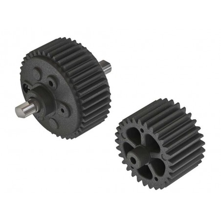 Piezas de recambio para coches RC - ARRMA AR310765 Juego de diferencial y piñón loco - FLASH RC