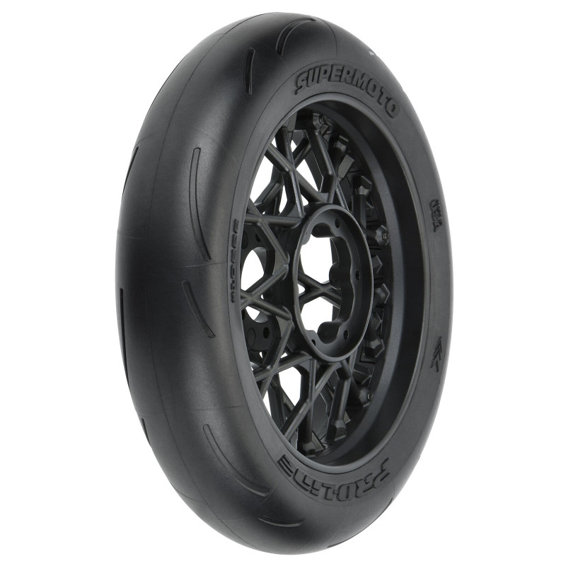 Roue avant pour 1/4 Supermoto S3 Motorcycle MTD Black (1): PM-MX/SM