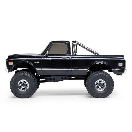 1/30 SCX30 Chevrolet K10 4X4 RTR Brushed Rock Crawler (Batterie & Chargeur inclus), noir