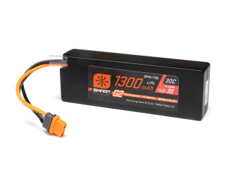 Batterie Spektrum Accu lipo 11.1v 1300mAh 3S 30C IC2 G2 SPMX-1089 - FLASHRC