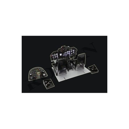 Fuselages, accessories Helicopter - AIR WOLF Compactor class 800 - FLASH RC