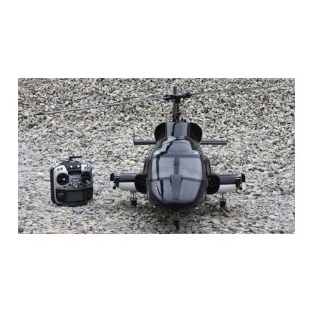 Rumpf, Zubehör Helikopter - AIR WOLF Compactor Klasse 800 - FLASH RC