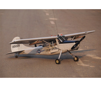 L-19 Birddog 55 size EP-GP ( 1,72m wingspan) silver version - FLASH RC