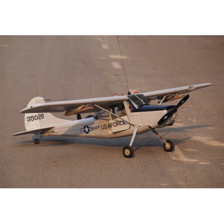 VQA160S Cessna L-19 / O-1 Bird Dog 55” Super Scale S3 EP/GP – FlashRC