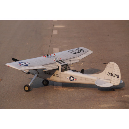 VQA160S Cessna L-19 / O-1 Bird Dog 55” Super Scale S3 EP/GP – FlashRC