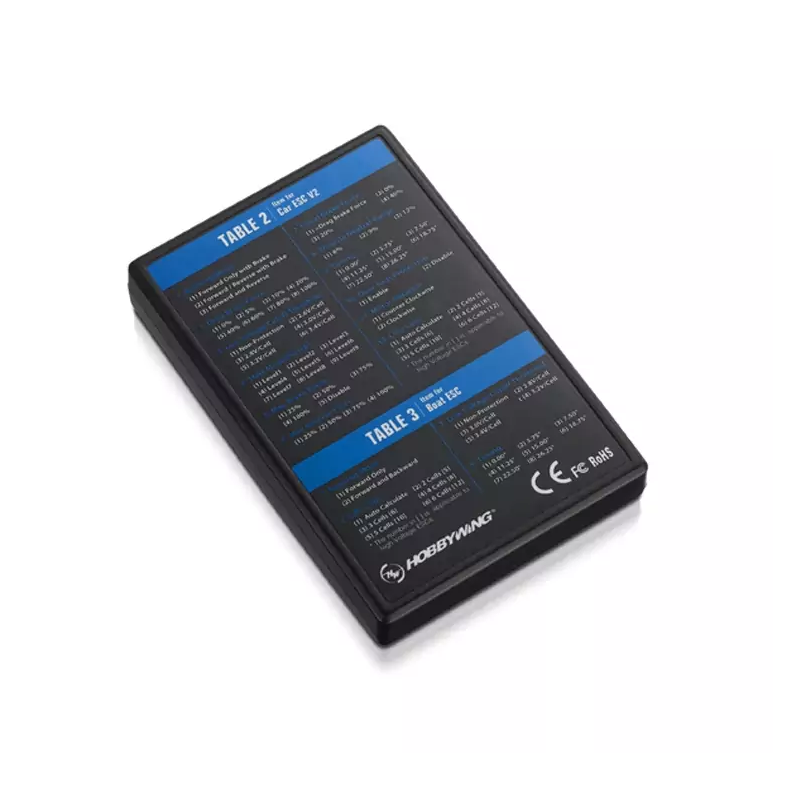 Carte de programmation LED V2 Hobbywing