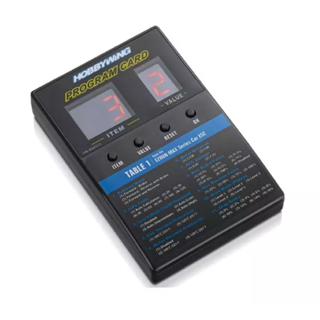 Carte de programmation LED V2 Hobbywing