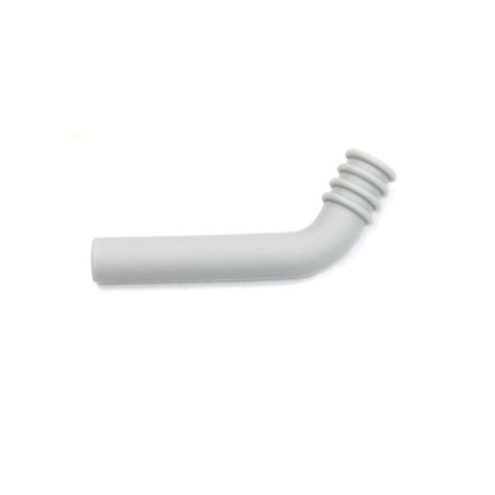 Coude d'échappement silicone 12mm Gris