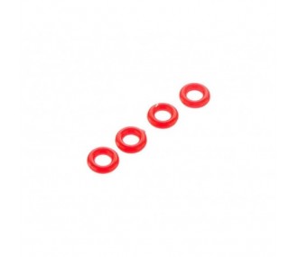 Ricambi RC Auto - ARRMA AR330245 O-Ring P-3 3.5x1.9mm Rosso (4) - FLASH RC