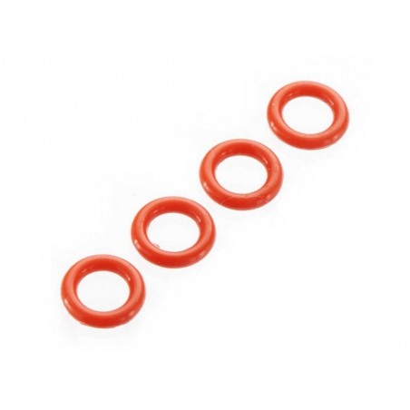 RC Car Parts - ARRMA AR716011 O-Ring P-5 4.5x1.5mm Rojo (4) - FLASH RC