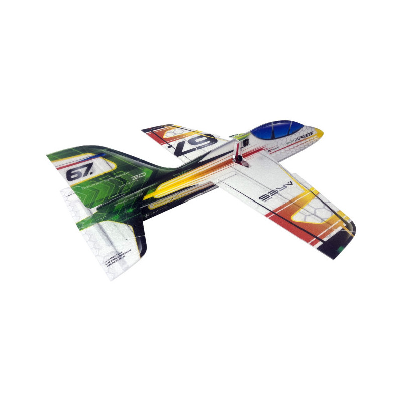 Jet ARES indoor 0.87m vert RC Factory