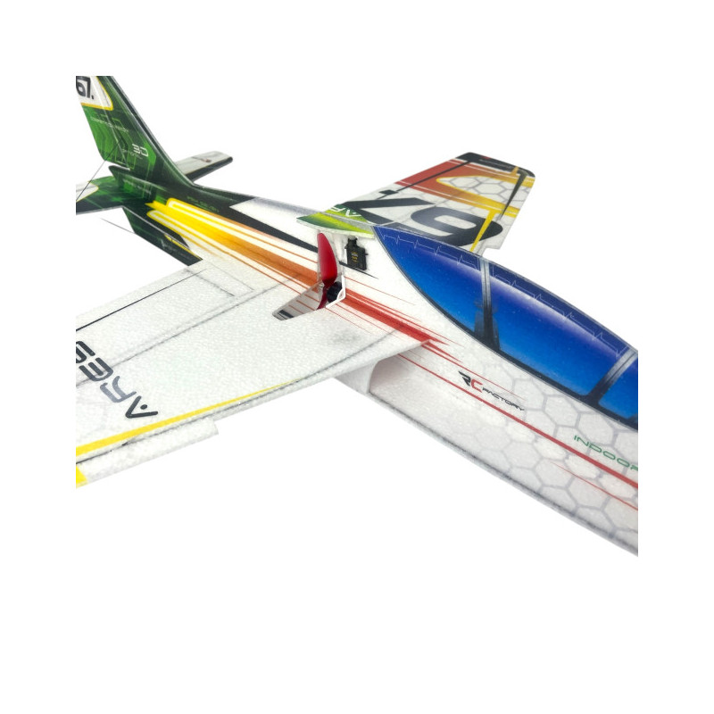 Jet ARES indoor 0.87m vert RC Factory
