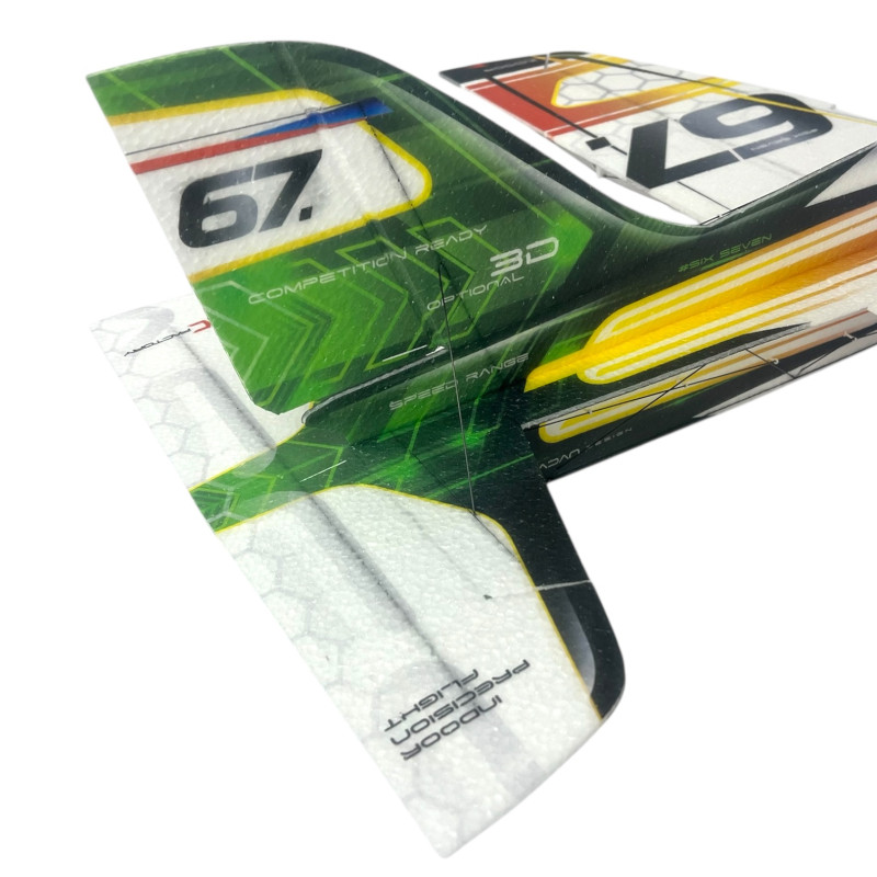 Jet ARES indoor 0.87m vert RC Factory