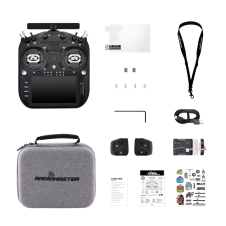 Radiomaster TX16S MK3 V6 Version Standard - couleur charcoal - FLASHRC