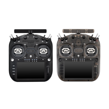 Radiomaster TX16S MK3 V6 Version Standard - couleur charcoal (transparent)- Manche effet hall