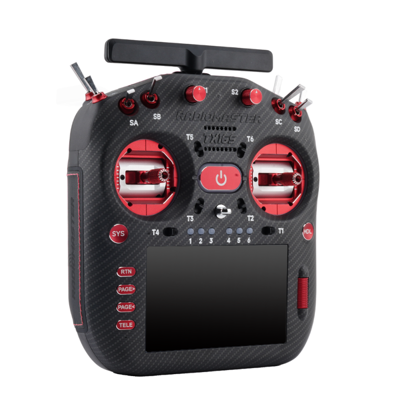 Radiocommande TX16S MK3 MAX - Rouge - RadioMaster