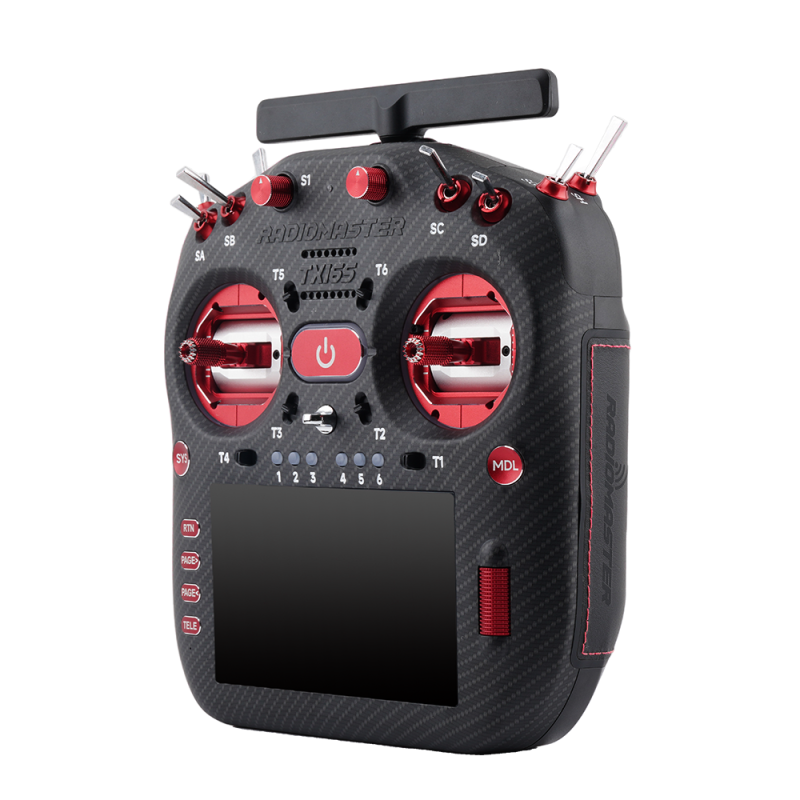 Radiocommande TX16S MK3 MAX - Rouge - RadioMaster