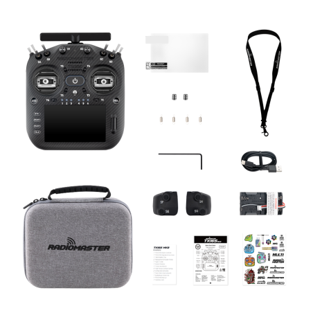 Radiocommande TX16S MK3 MAX - Rouge - RadioMaster