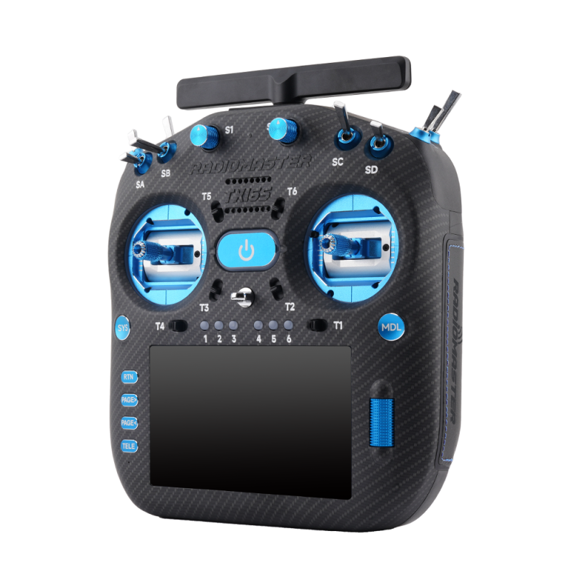 Radiocommande TX16S MK3 MAX - Bleue - RadioMaster