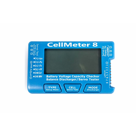 Controlador de batería 1-8S + equilibrador MAXPRO