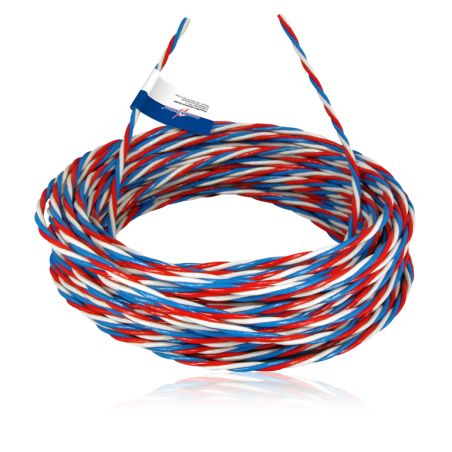 Cable souple silicone 3 brins 0,5mm² torsadé 100m PowerBox Maxi Premium