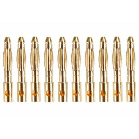 Amass prise PK Ø2,0mm 10 prises mâles Yuki Model
