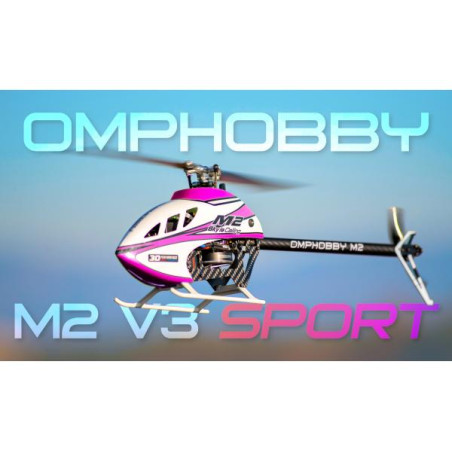 OMPHOBBY M2 V3 Sport RC Helicopter rose