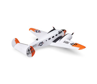 Beechcraft D18/RC-45J 1.5m BNF Basic with AS3X+ and SAFE Select E-Flite 2