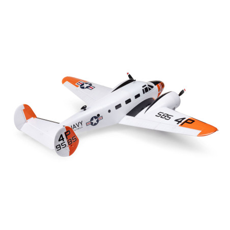 Beechcraft D18/RC-45J 1.5m BNF Basic with AS3X+ and SAFE Select E-Flite